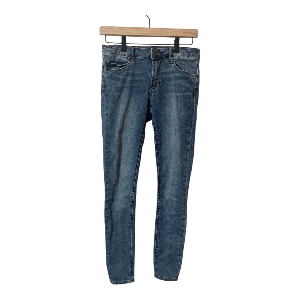 Articles of Society Ankle Skinny Blue Jeans